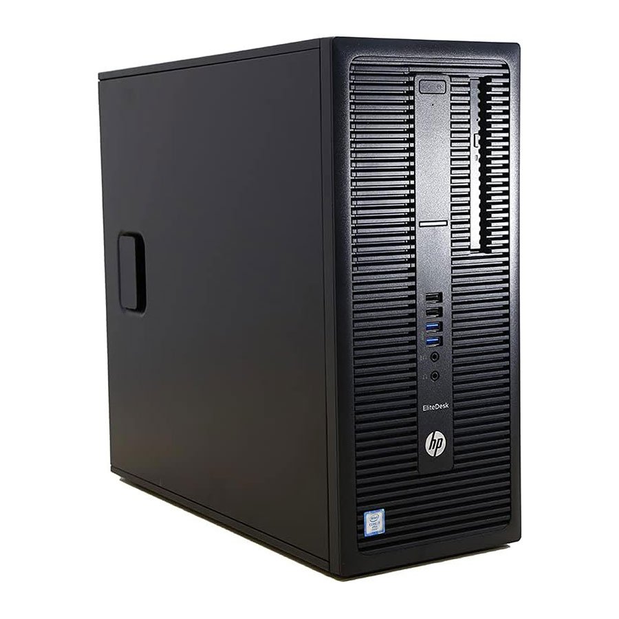 كمبيوتر HP EliteDesk 800 G2 Tower، بمعالج Intel i5-6500، وقرص صلب 500 جيجابايت، وذاكرة رام 8 جيجابايت - الصورة 2