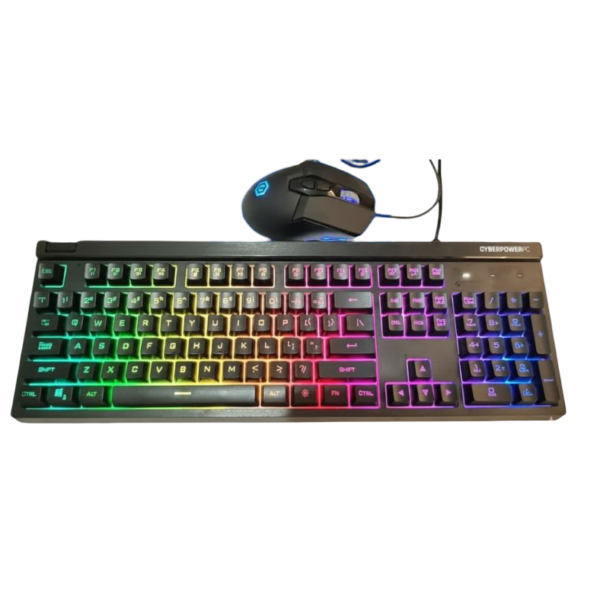 CyberPowerPC RGB Gaming Keyboard & Mouse – NOHI 02 & ELITE M1-131