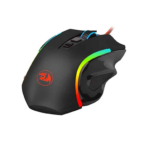 REDRAGON - M602A-RGB Wired Gaming Mouse, 3,200 DPI, RGB, 8 Backlit Modes, Ergonomic, 7 Programmable Buttons for Windows PC Gamers - Wired - Black (Copy) - Image 2